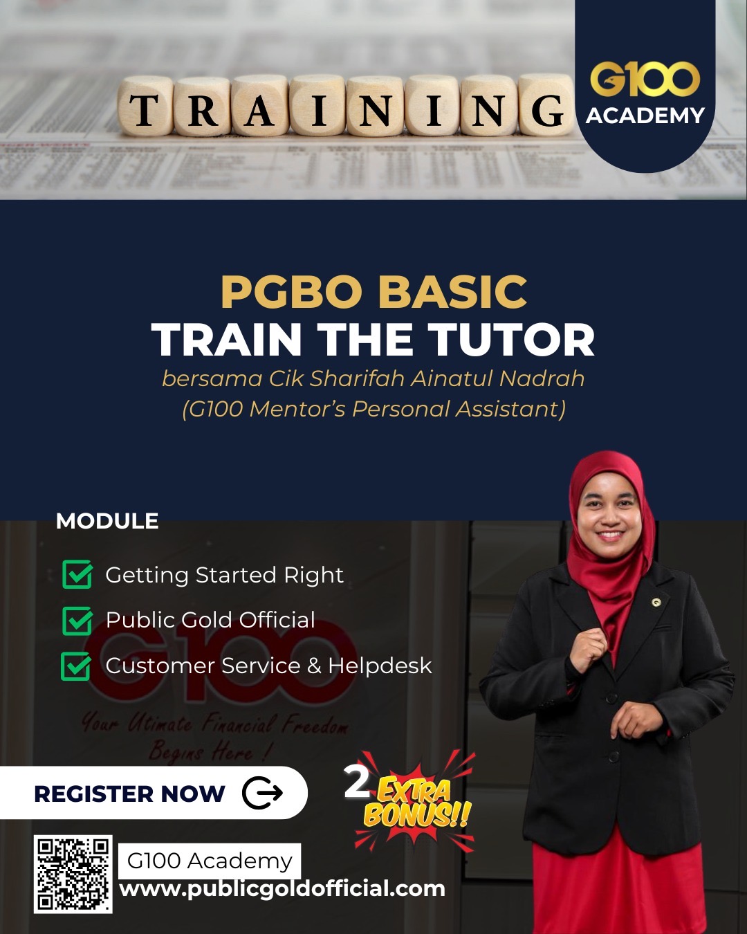 TRAIN THE TUTOR: GSR, PGO & HELPDESK