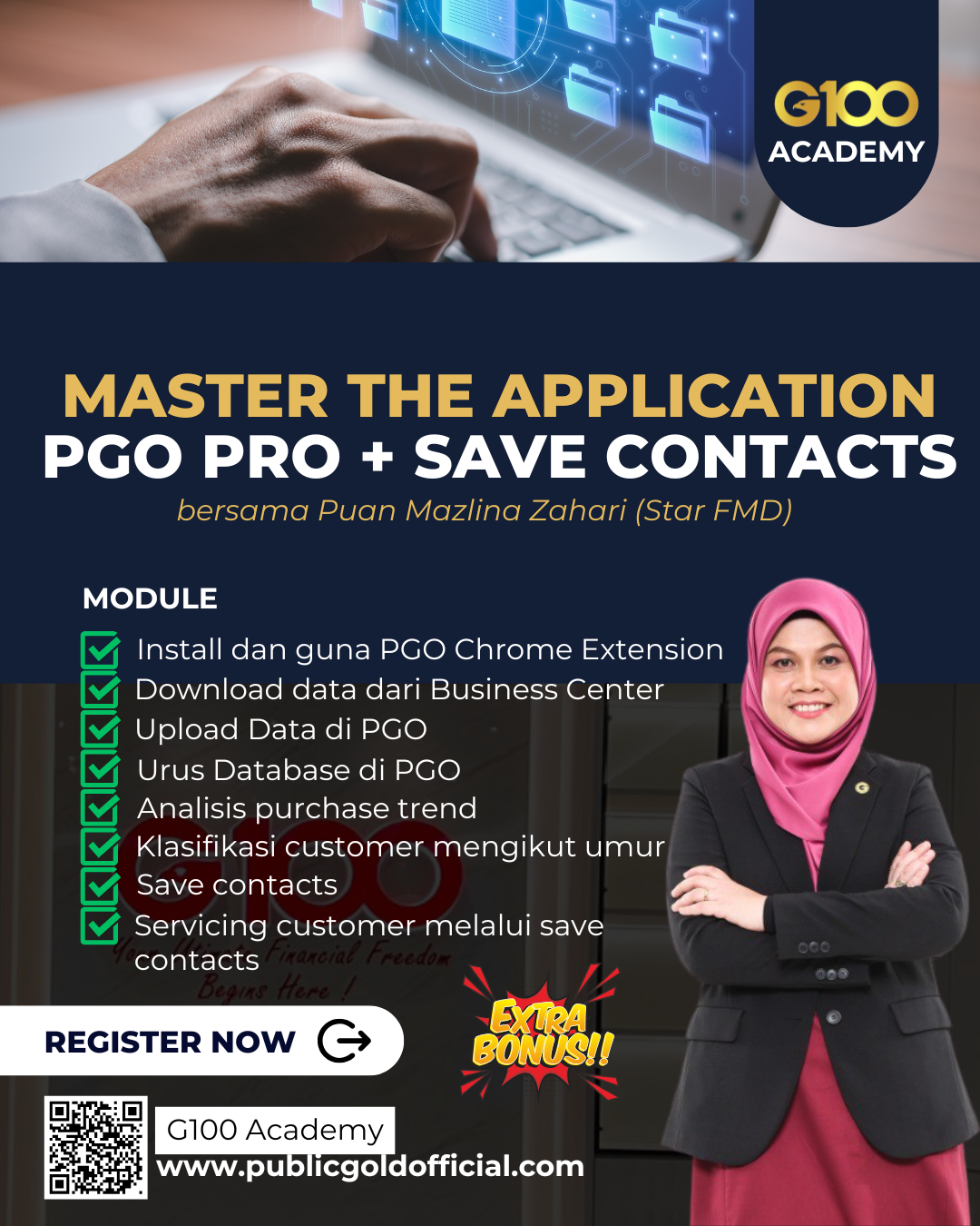 PGO PRO + SAVE CONTACTS