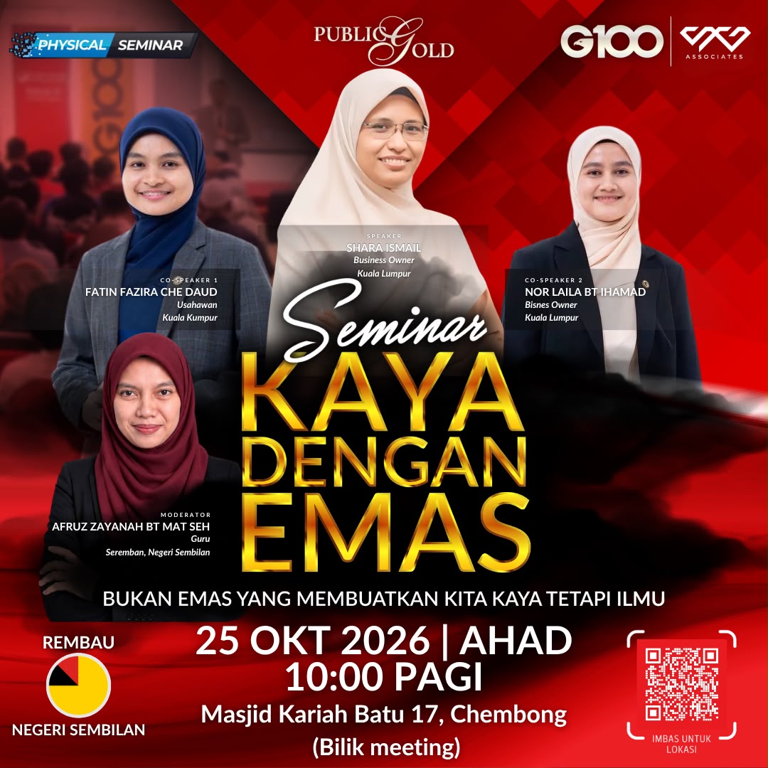 [REMBAU] Seminar Kaya Dengan Emas