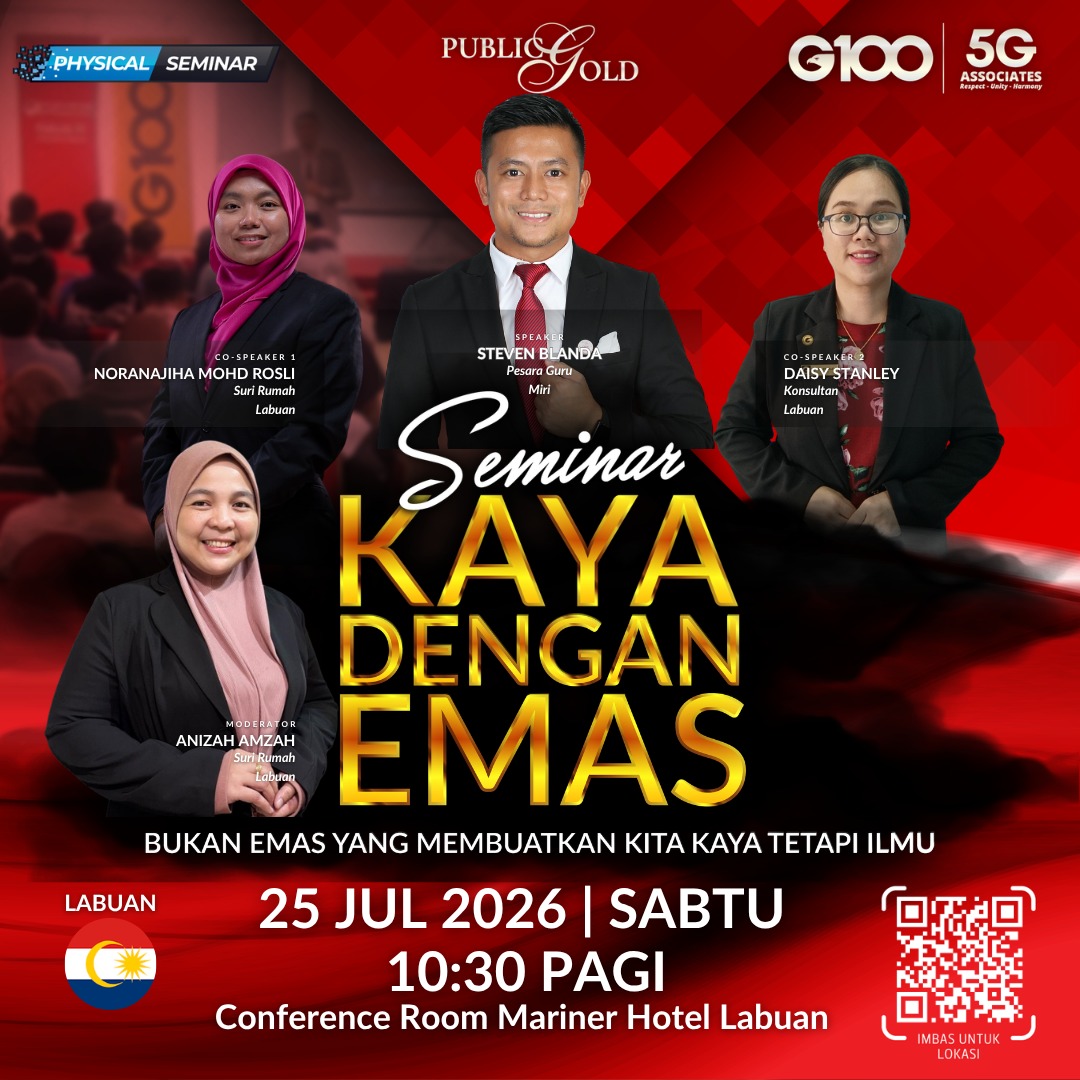 [LABUAN] Seminar Kaya Dengan Emas