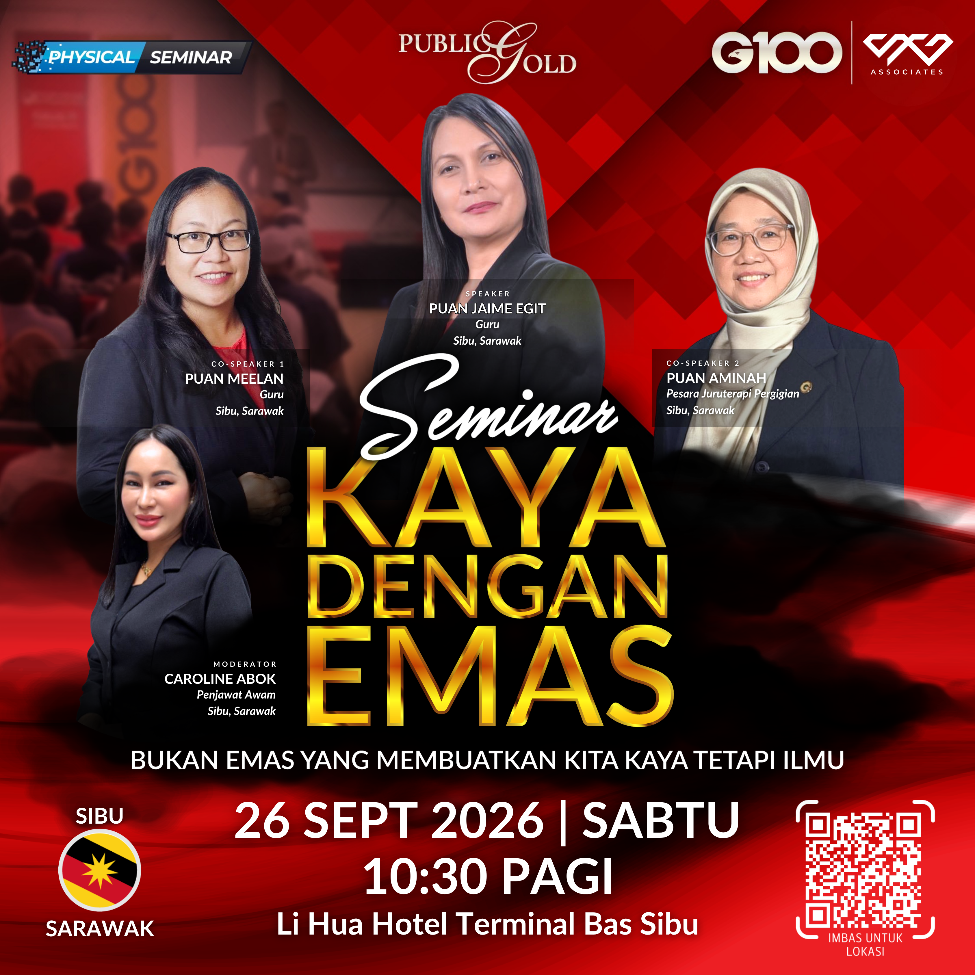 [SIBU] Seminar Kaya Dengan Emas