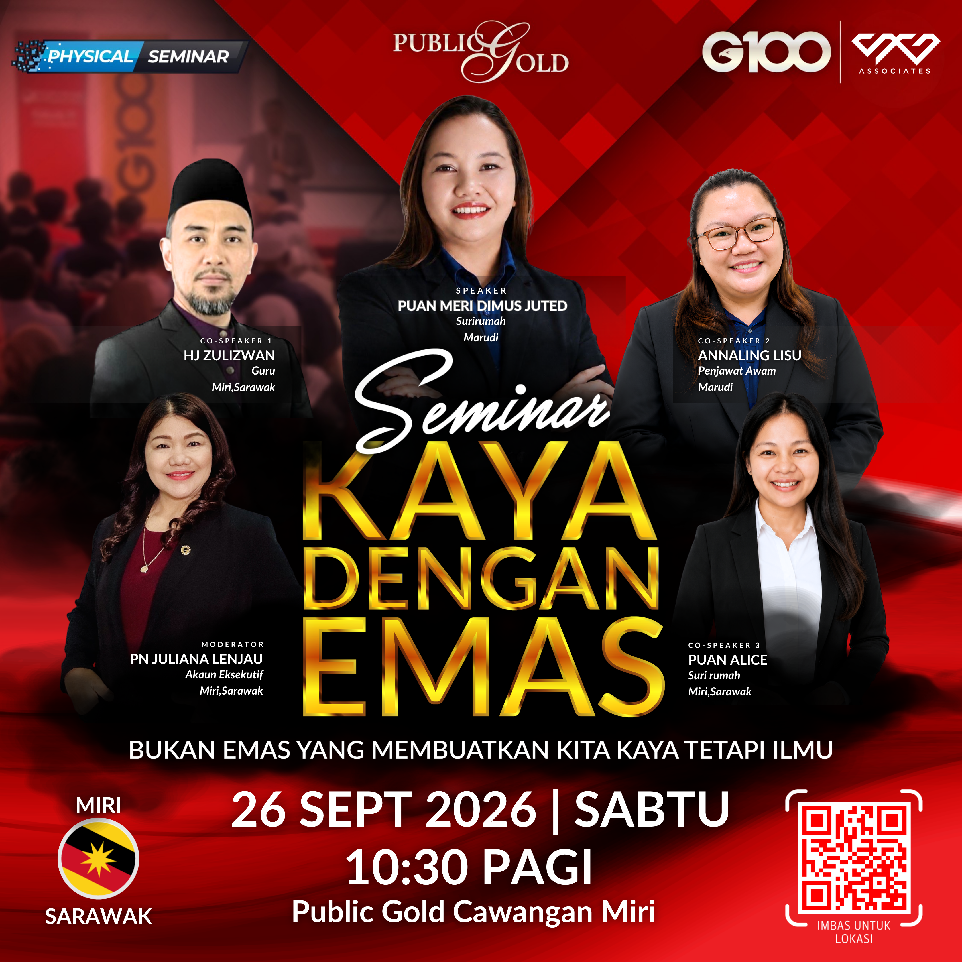 [MIRI] Seminar Kaya Dengan Emas