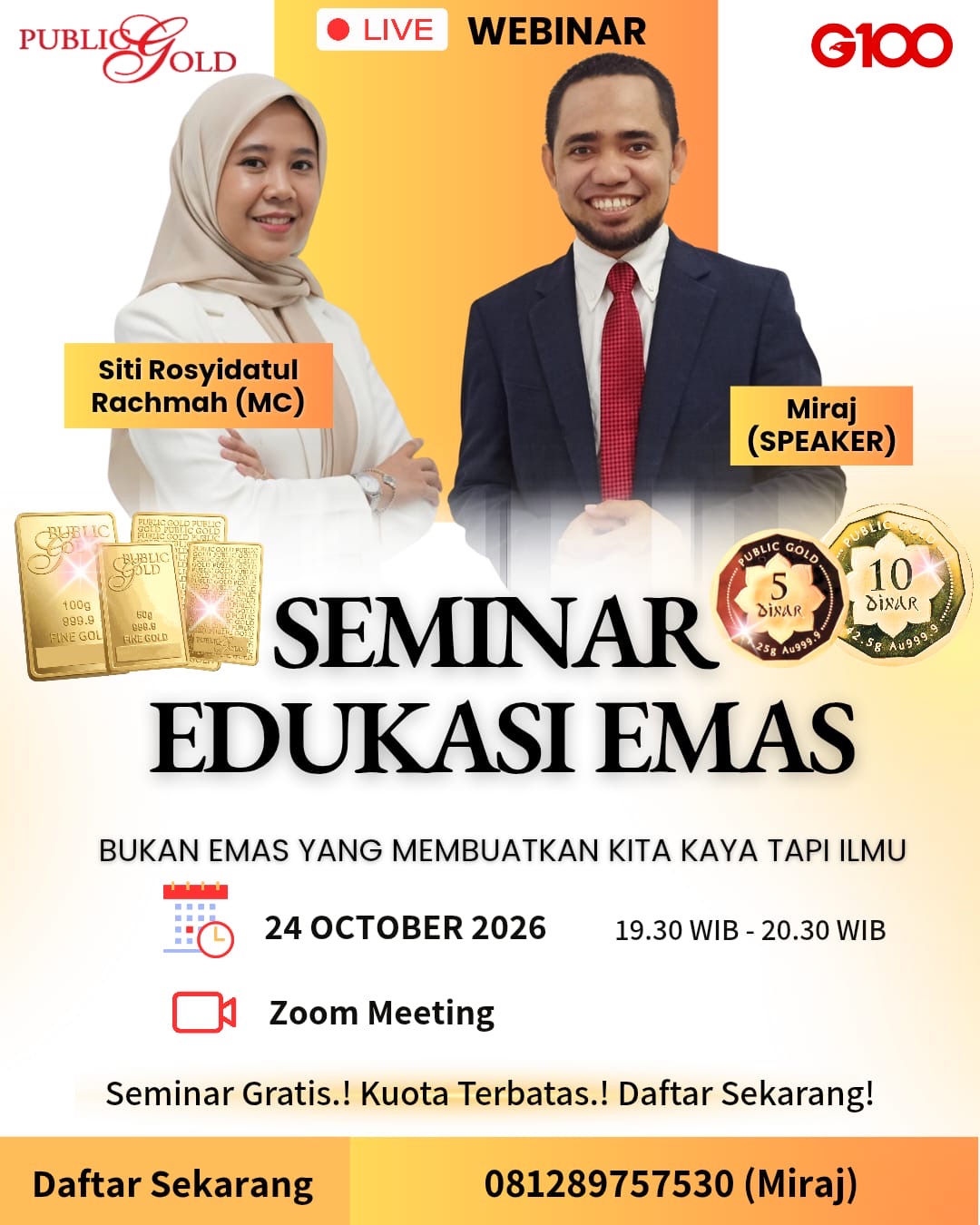 [ID] SEMINAR EDUKASI EMAS