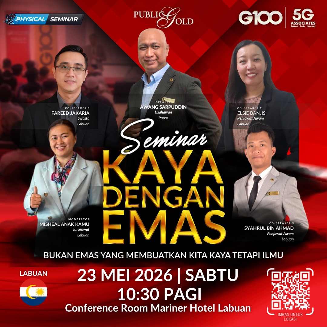 [LABUAN] Seminar Kaya Dengan Emas