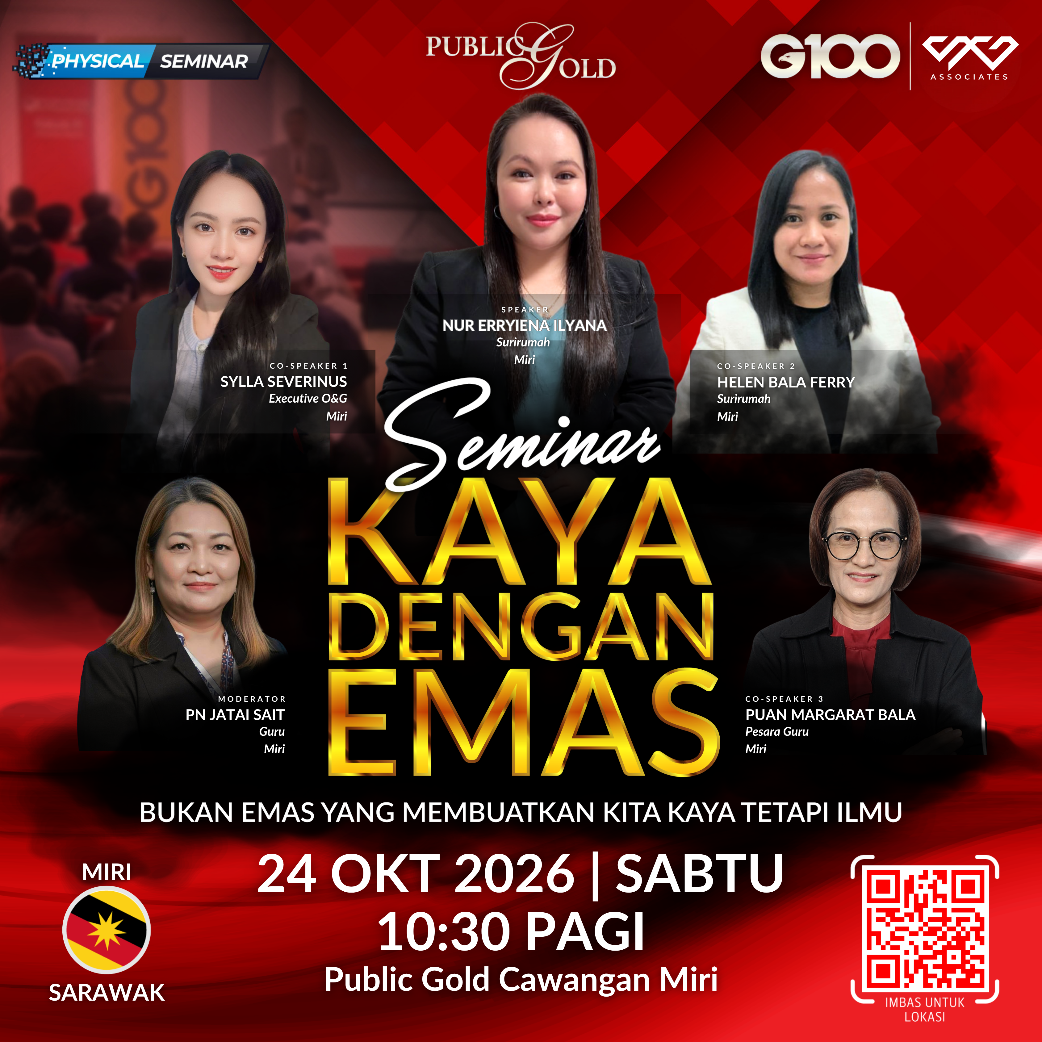 [MIRI] Seminar Kaya Dengan Emas
