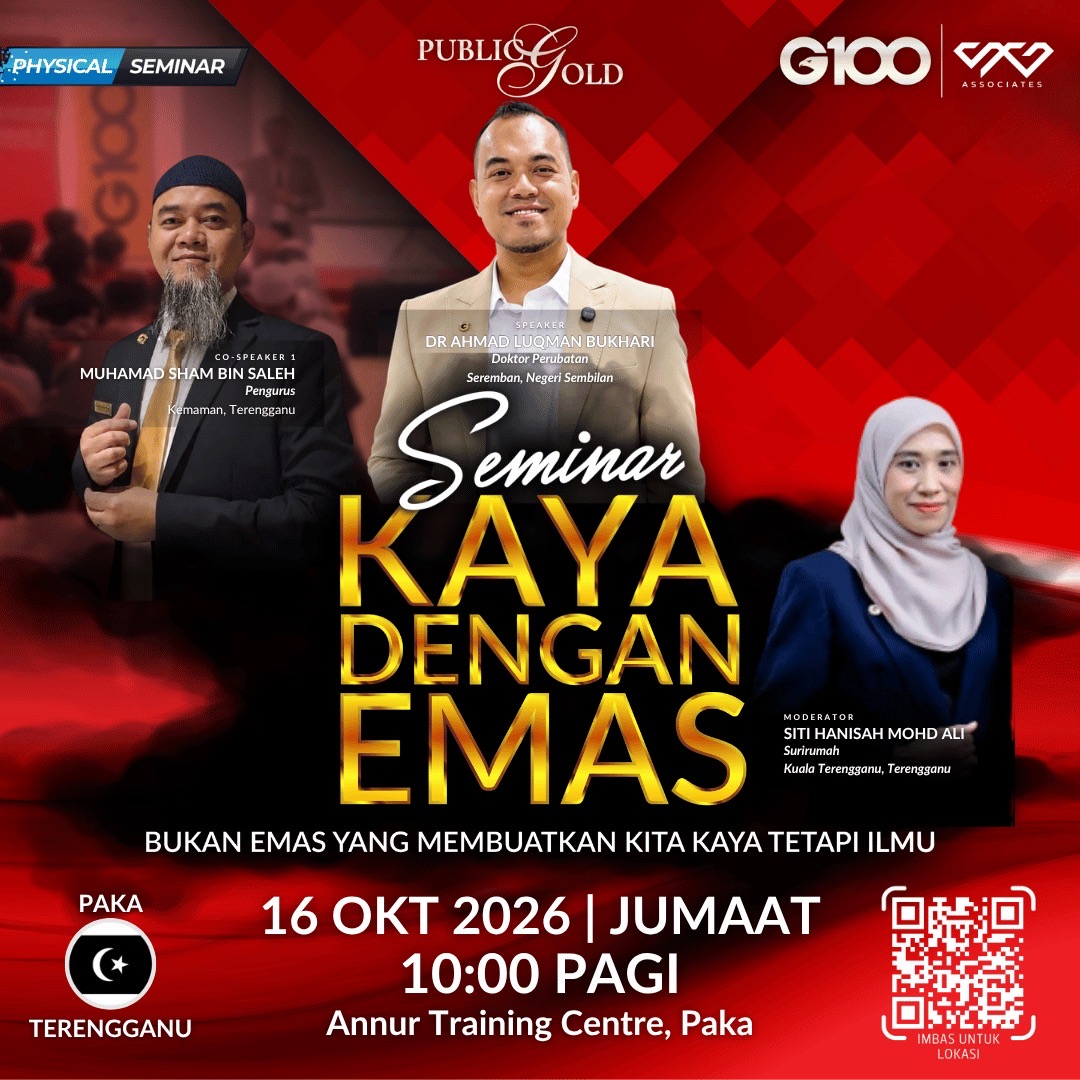 [PAKA] Seminar Kaya Dengan Emas