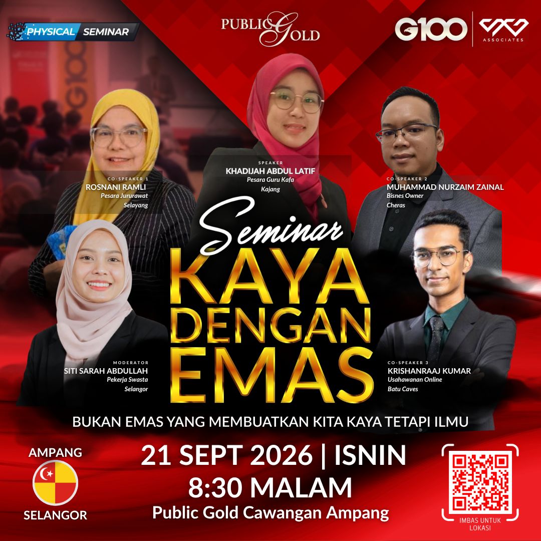 [Ampang] Seminar Kaya Dengan Kaya