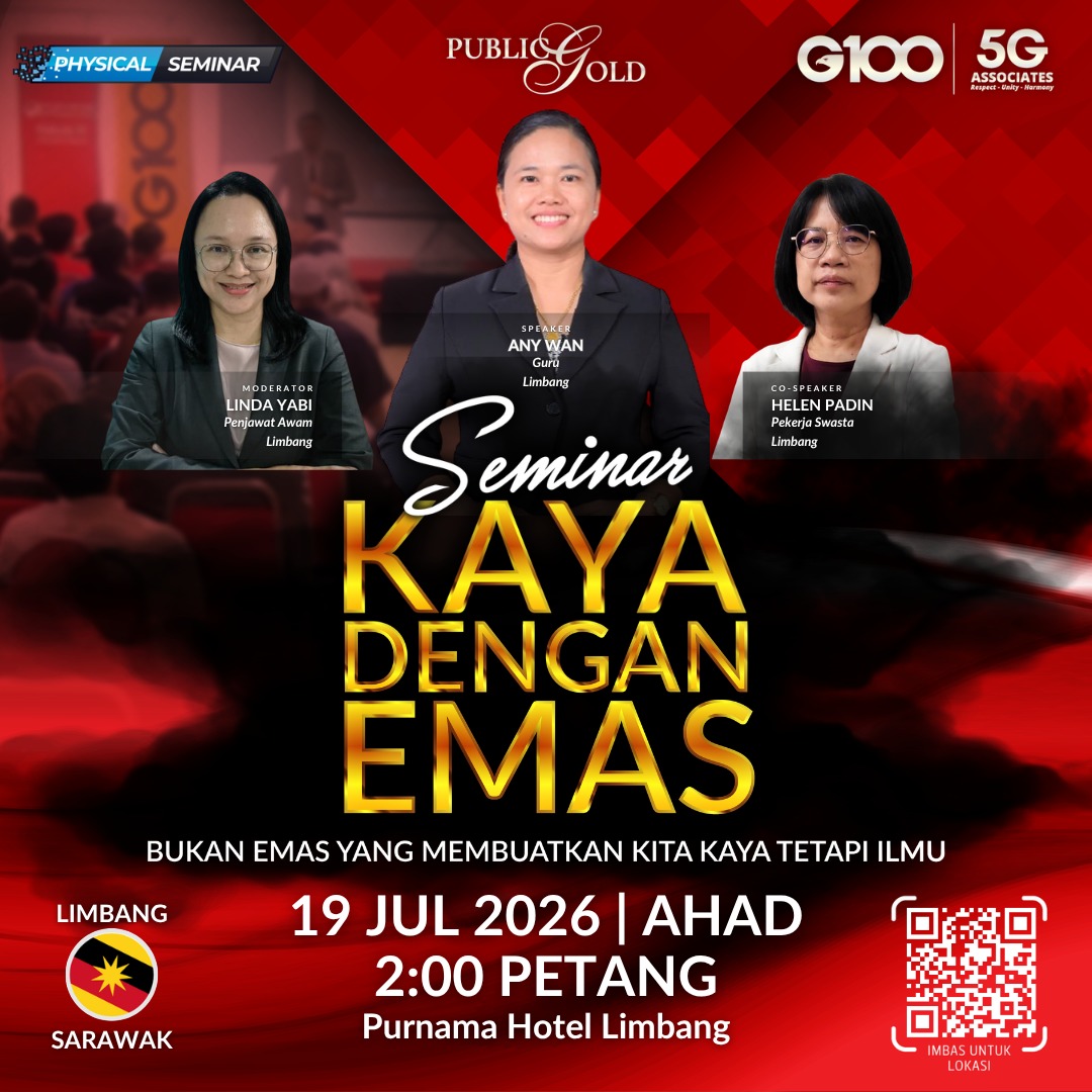 [SARAWAK] Seminar Kaya Dengan Emas