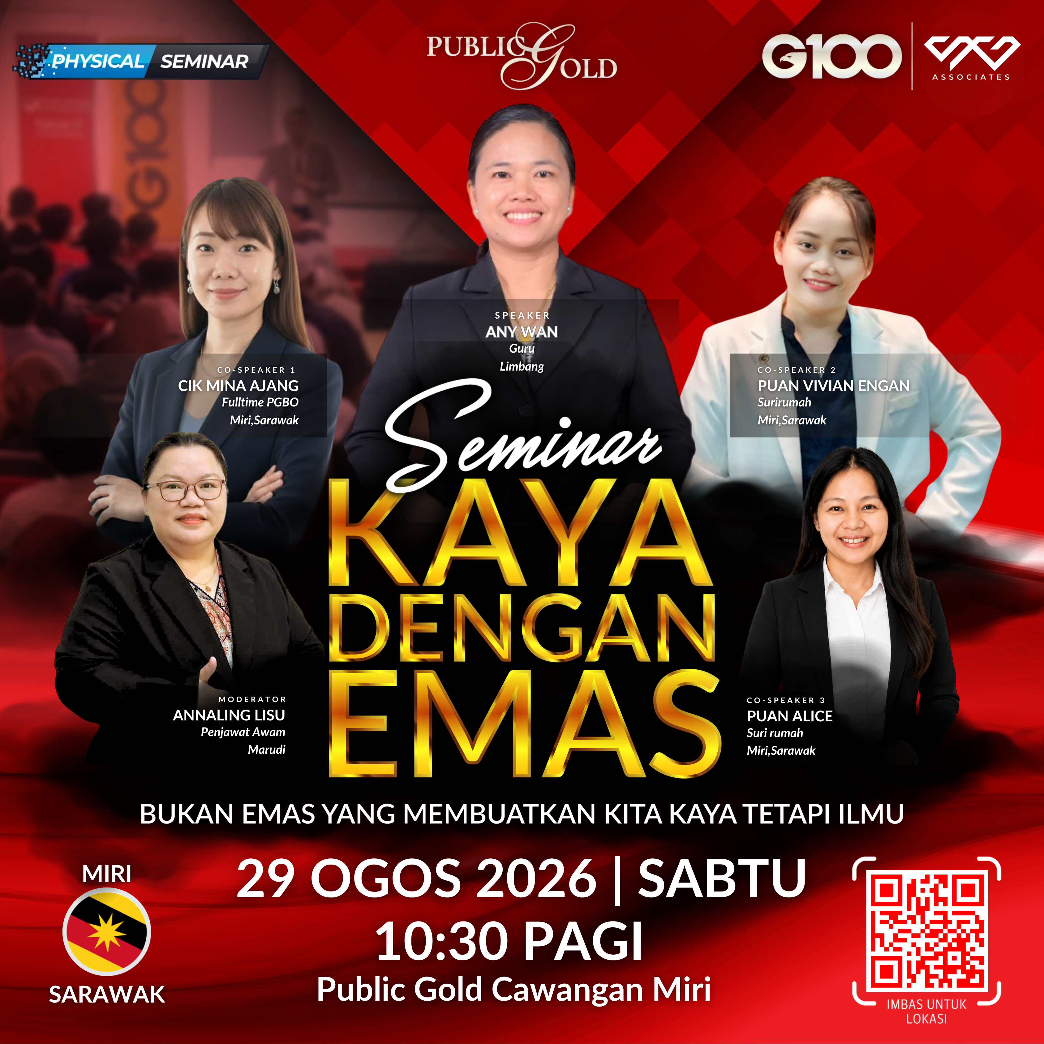 [MIRI] Seminar Kaya Dengan Emas