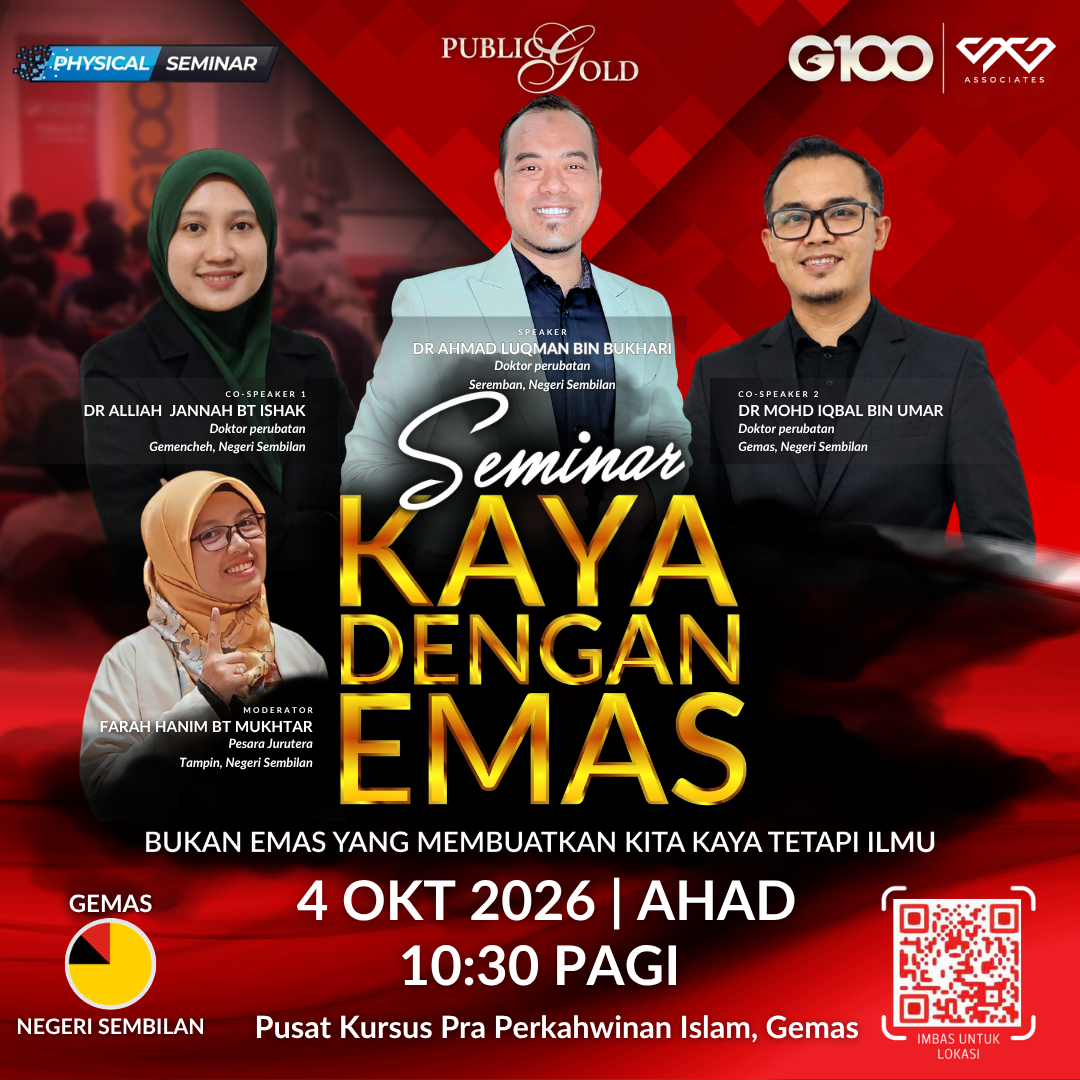 [GEMAS] Seminar Kaya Dengan Emas